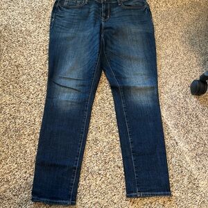 Old Navy Blue Straight Leg Jeans Classic Style